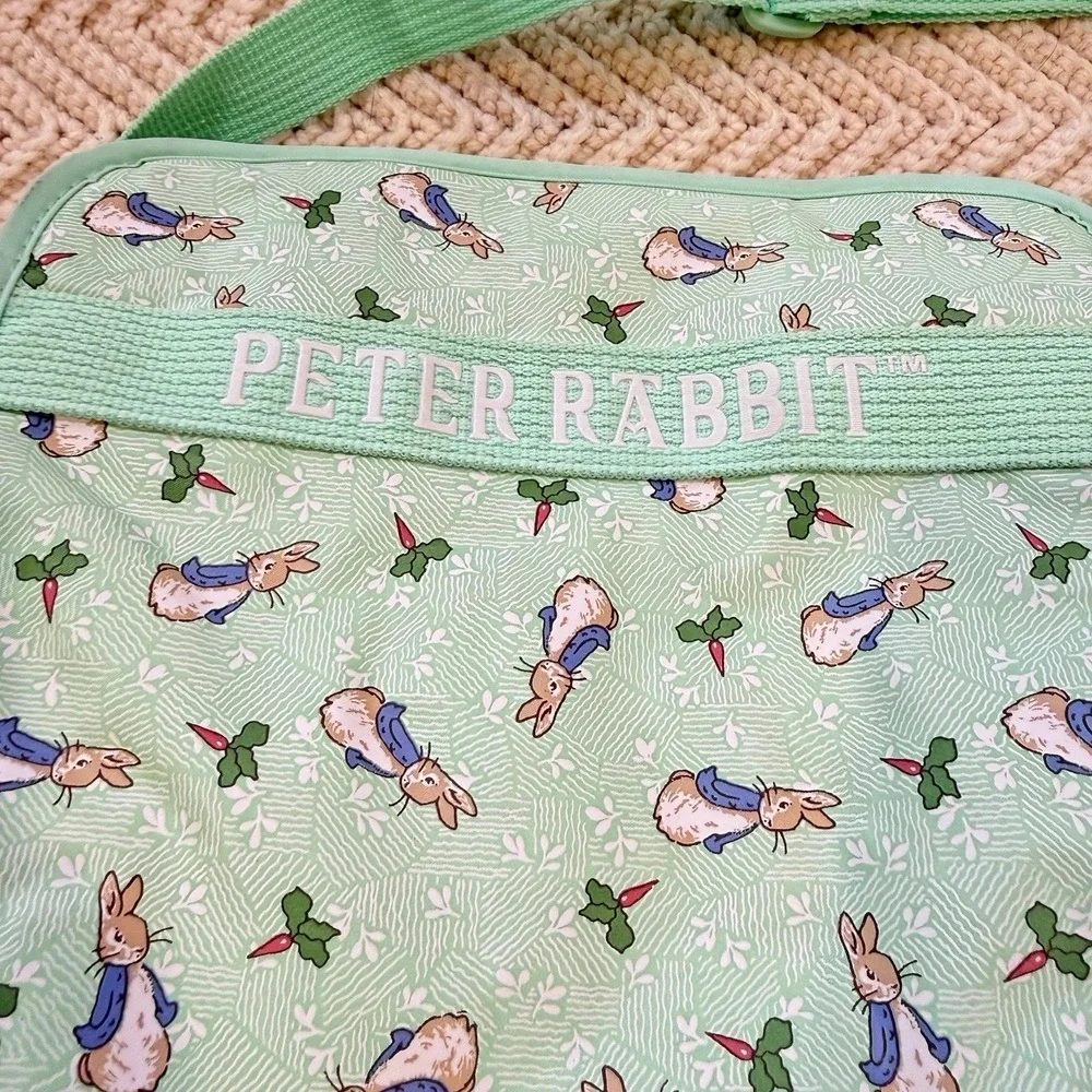 Peter Rabbit Green Hospital Baby‎ Diaper Bag Enfamil Vintage 90s Easter Beatrix